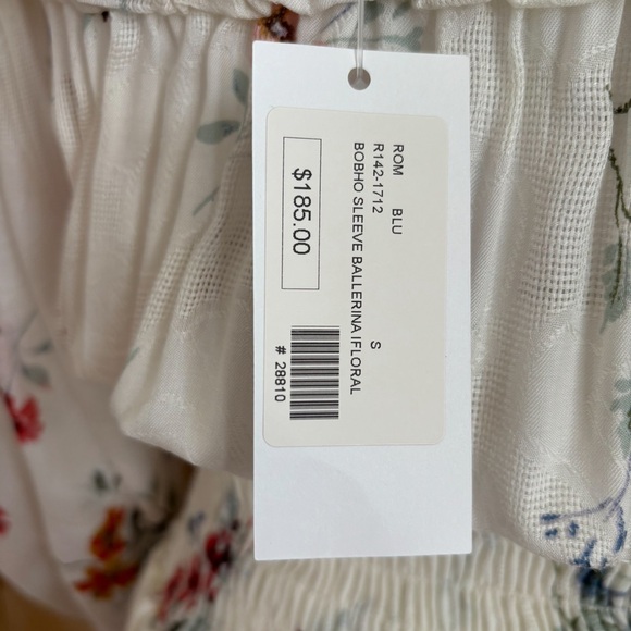 BLUE LIFE BOHO BALLERINA FLORAL romper NWT - Picture 7 of 7